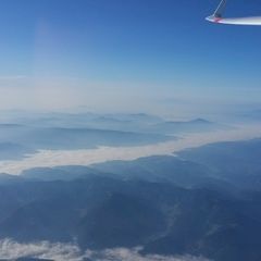 Flugwegposition um 07:52:29: Aufgenommen in der Nähe von Gemeinde Schwarzau im Gebirge, Österreich in 4542 Meter